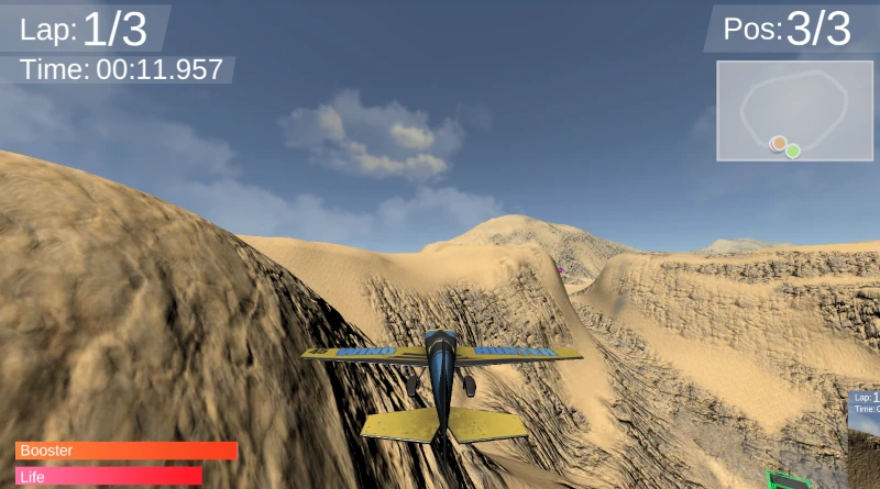 Airplane Racer racing game