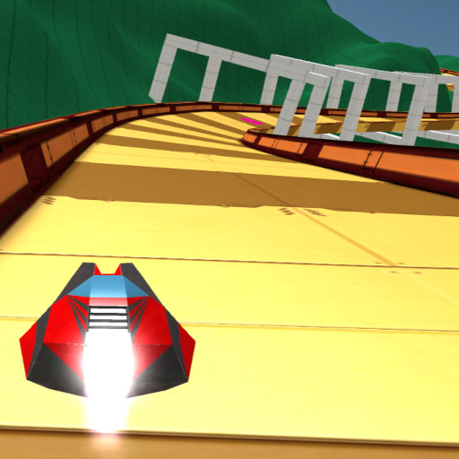 Hover Racer Unblocked Online Game