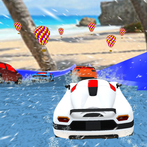 Water Slide Car Race 🕹️ Play Now on GamePix