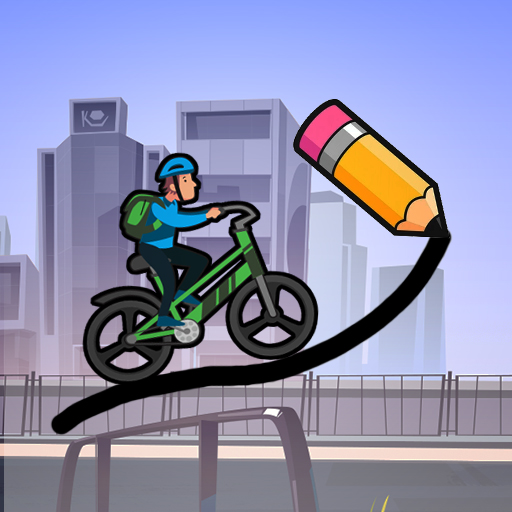 Draw The Bike Bridge Unblocked Online Game